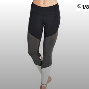 Calia Stylish Black and Gray Women's Leggings